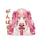 ラブリーな女の子の秋日和♡（個別スタンプ：34）