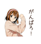 ふつうの女の子の出欠連絡♡（個別スタンプ：37）