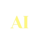 AI 人工知能カラーダイナミックスタンプ（個別スタンプ：3）