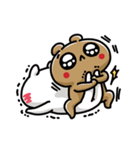 あざとっくま。〜乗っ取られたくま？（個別スタンプ：24）