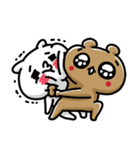 あざとっくま。〜乗っ取られたくま？（個別スタンプ：25）