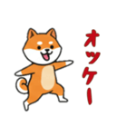 [オッケー専用]シバ犬（個別スタンプ：1）