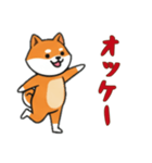 [オッケー専用]シバ犬（個別スタンプ：15）