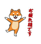 [お疲れ様です専用]シバ犬（個別スタンプ：3）