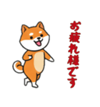 [お疲れ様です専用]シバ犬（個別スタンプ：4）