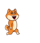[アレンジ用]シバ犬おばさんおブス（個別スタンプ：15）