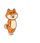 [アレンジ用]シバ犬おじさんはブサイク（個別スタンプ：5）