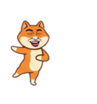 [アレンジ用]シバ犬おじさんはブサイク（個別スタンプ：14）
