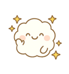 ふわふわ雲ちゃんのきもちスタンプ（個別スタンプ：1）