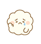 ふわふわ雲ちゃんのきもちスタンプ（個別スタンプ：3）