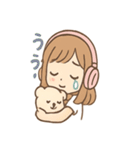 ヘッドフォンガールの日常スタンプ（個別スタンプ：7）