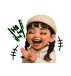 40個‼️キャラが濃い絶妙にウザい子の日常（個別スタンプ：17）