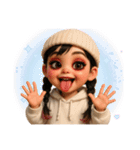 40個‼️キャラが濃い絶妙にウザい子の日常（個別スタンプ：34）