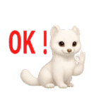 よく使う言葉（オコジョ編）（個別スタンプ：40）