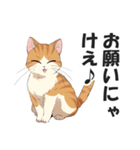 広島弁の猫にゃけん♪【方言・訛り・安芸】（個別スタンプ：9）
