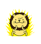 かわいい ライオンさん（個別スタンプ：10）