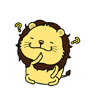 かわいい ライオンさん（個別スタンプ：15）