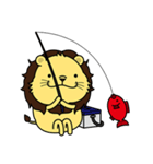 かわいい ライオンさん（個別スタンプ：34）