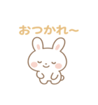 ゆるふわうさぎ☆かわいい日常スタンプ（個別スタンプ：3）