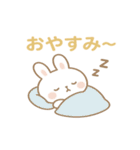 ゆるふわうさぎ☆かわいい日常スタンプ（個別スタンプ：6）