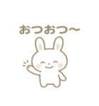 ゆるふわうさぎ☆かわいい日常スタンプ（個別スタンプ：39）