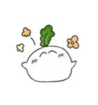 画質が悪いだいこん（個別スタンプ：1）
