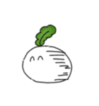 画質が悪いだいこん（個別スタンプ：21）