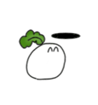 画質が悪いだいこん（個別スタンプ：27）