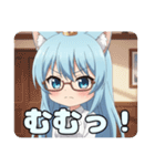 めがねアリサスタンプセット（個別スタンプ：25）