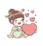 毛毛プリンセス♡日常フレーズ♡古装編（個別スタンプ：3）