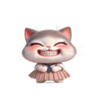 猫娘超かわいい表情（個別スタンプ：2）