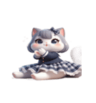 猫娘超かわいい表情（個別スタンプ：7）