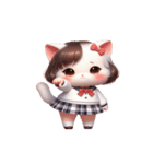 猫娘超かわいい表情（個別スタンプ：12）
