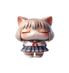 猫娘超かわいい表情（個別スタンプ：14）