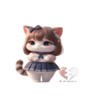 猫娘超かわいい表情（個別スタンプ：20）