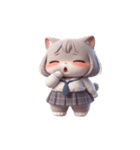 猫娘超かわいい表情（個別スタンプ：24）