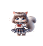 猫娘超かわいい表情（個別スタンプ：28）