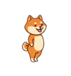 [アレンジ用]シバ犬さん（個別スタンプ：11）