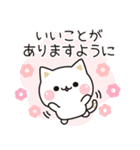 気づかいのできるネコ♪誕生日＋特別な挨拶（個別スタンプ：14）