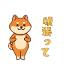 シバ犬さんと一緒の日常（個別スタンプ：8）