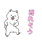 サモエドと一緒の日常（個別スタンプ：16）