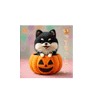羊毛フェルトぬいぐるみポメ～秋日常①（個別スタンプ：7）