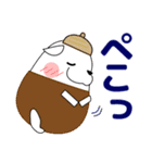 ずっと使える大人の優しい気遣いわん 秋編（個別スタンプ：7）