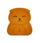秋の色をした猫ちゃんスタンプ（個別スタンプ：19）