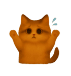 秋の色をした猫ちゃんスタンプ（個別スタンプ：40）