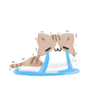 毎日五月病なねこたち 3D風！ネガティブ（個別スタンプ：10）