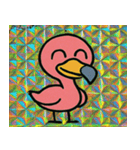 フラミンゴきらリズム伝説@SFW（個別スタンプ：1）
