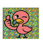 フラミンゴきらリズム伝説@SFW（個別スタンプ：5）