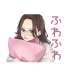 ふだん使いメガネガール♡（個別スタンプ：26）