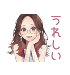 ふだん使いメガネガール♡（個別スタンプ：29）